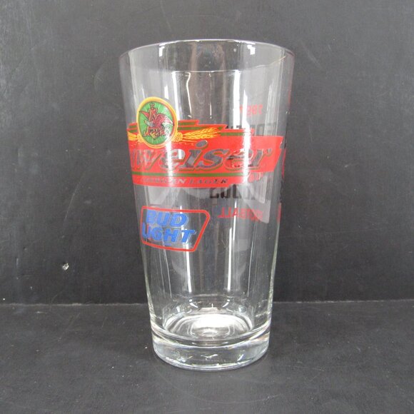 Budweiser Bud Light Logo 1997 Georgia Bulldogs Football Libbey Glass 10 Oz - Picture 2 of 8